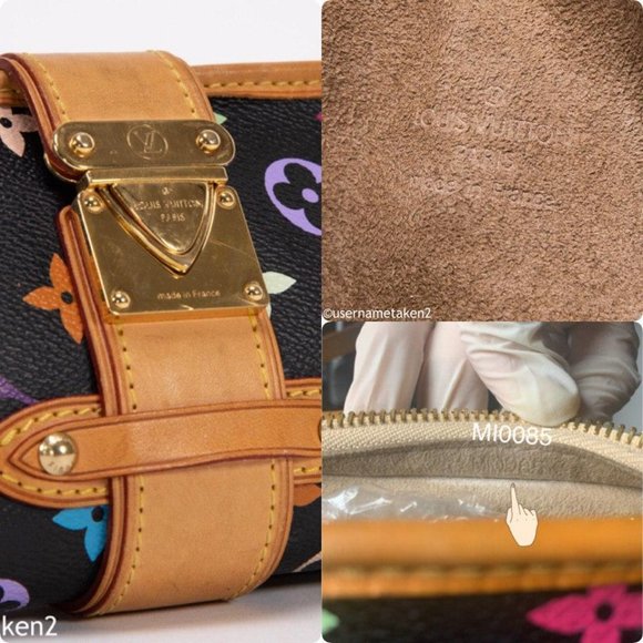 LOUIS VUITTON Multicolor Clutch Black - Picture 8 of 8